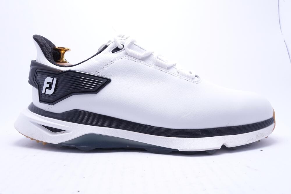 FootJoy Pro SLX Golf Shoes Mens Size 9.5 White Leather Spikeless Sneakers 56936